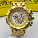INVICTA HYBRID SKELETON AÇO