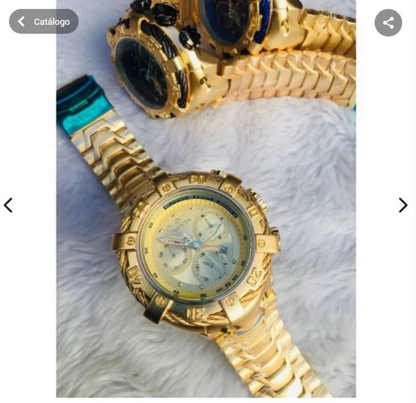 INVICTA THUNDERBOLT SERIE OURO